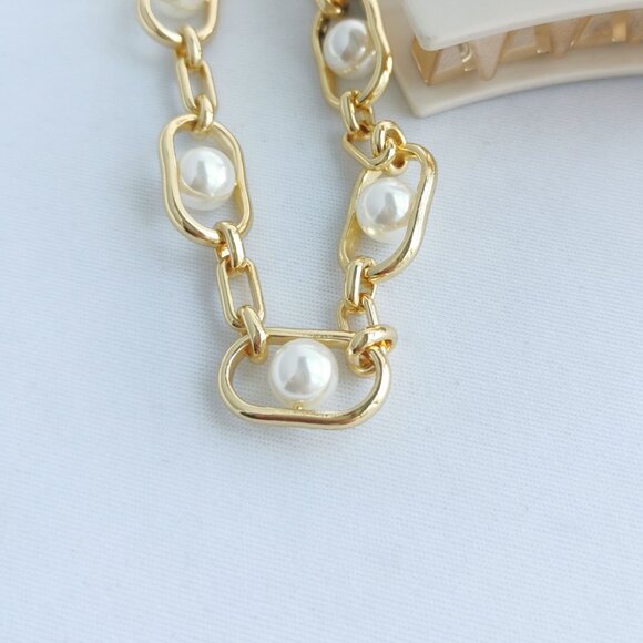Kate Spade Glamorous Strands Gold Pearl Bracelet - Picture 4 of 4